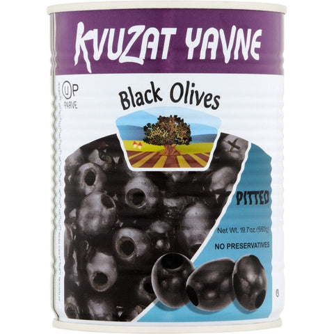 Olives Black Pitted 12 Pack