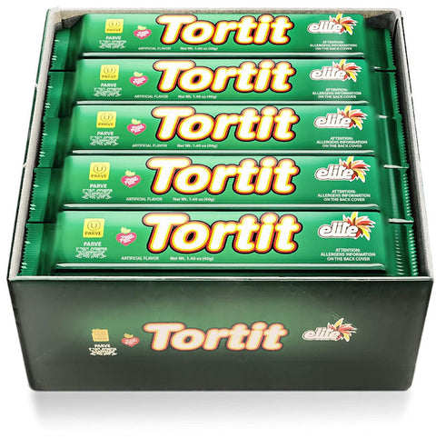 Elite Tortit chocolate bars green box  1 Pack  30pcs/40g