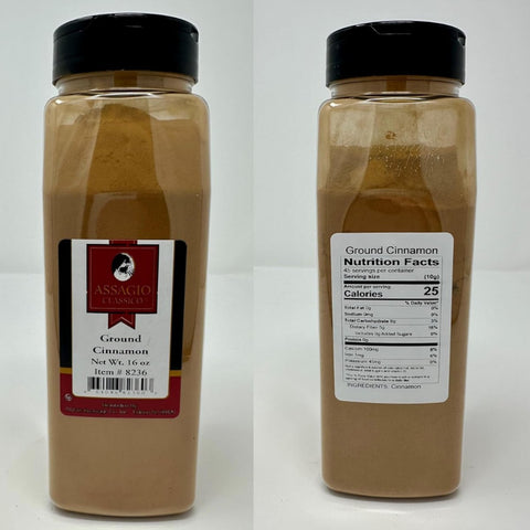 Assagio Cinnamon Ground 5 lb Jar
