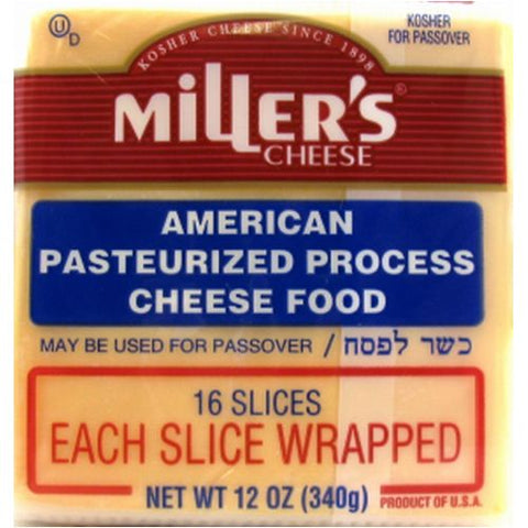 Millers American Cheese Color 12 Pack  12 oz